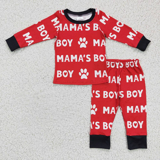 Mama's boy Heart Pajamas