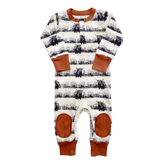 Highland Cow Playsuit Romper