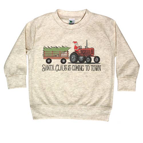 "Santa Claus is coming to town" Long Sleeve Shirt