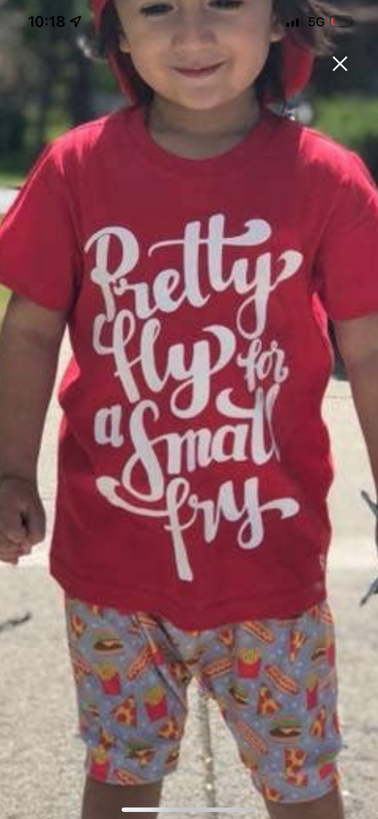 Pretty Fly for a Small Fry Graphic T