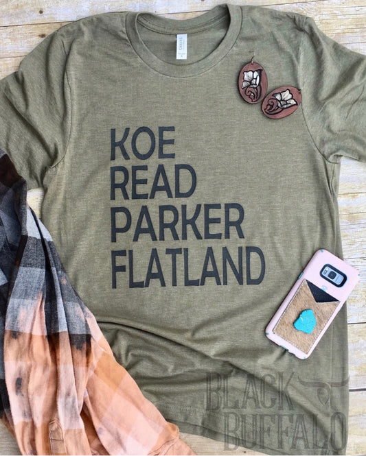 Koe Read Parker Flatland Kids Tee